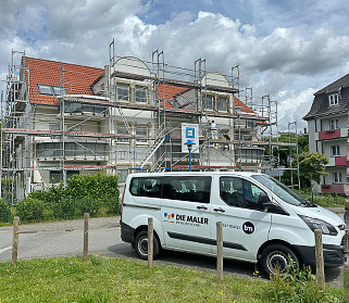 Damitzer Straße 4 in Stralsund · 500 m² Fassadenanstrich